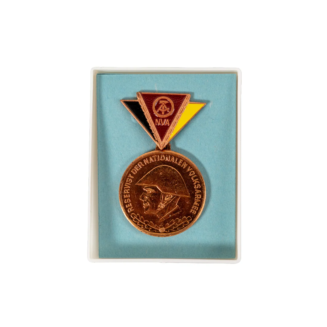 East German Armed Forces Insignia, Medal & Patch Grab Bag - Image 3