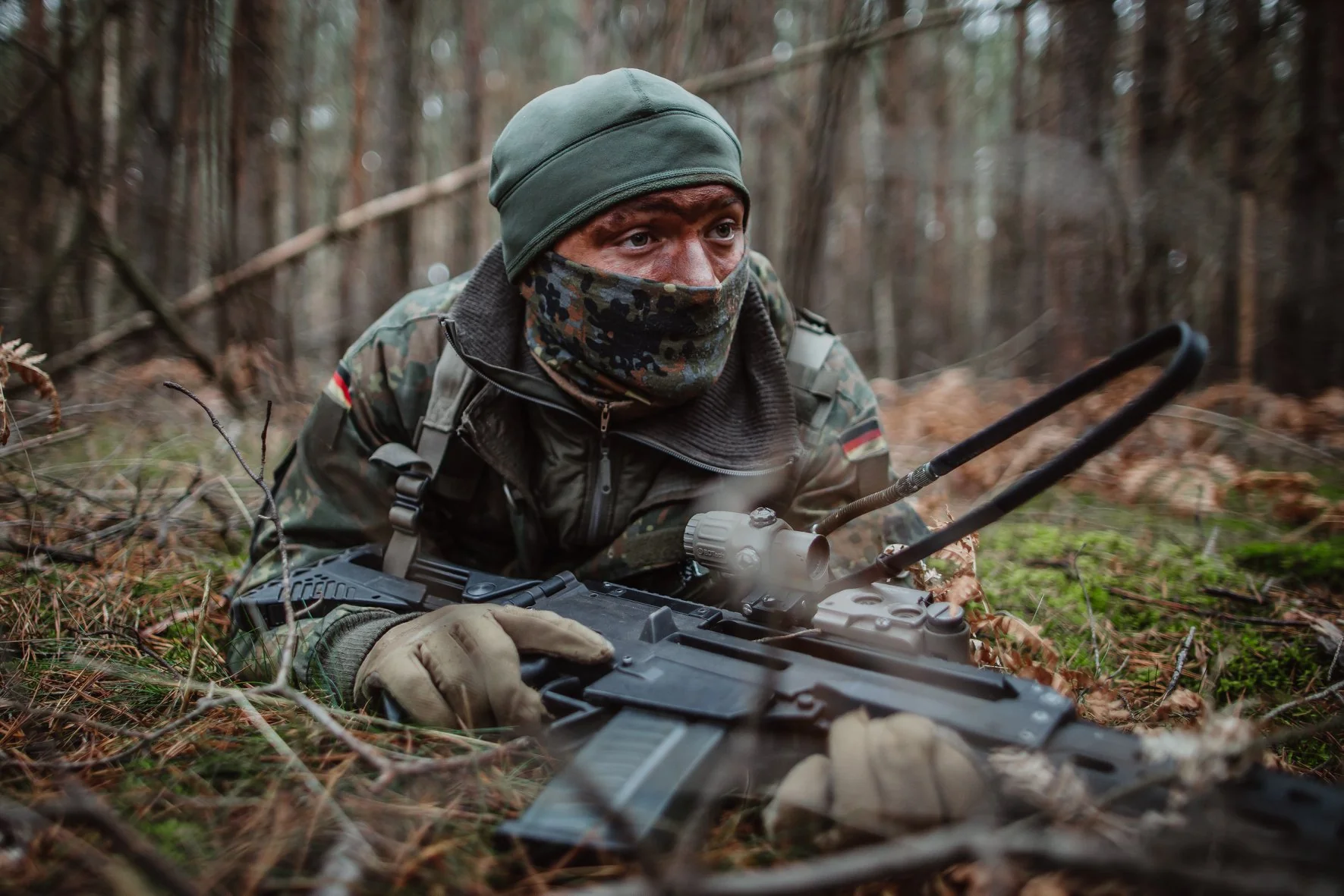 Mil-Tec Flecktarn Neck Gaiter - Image 8