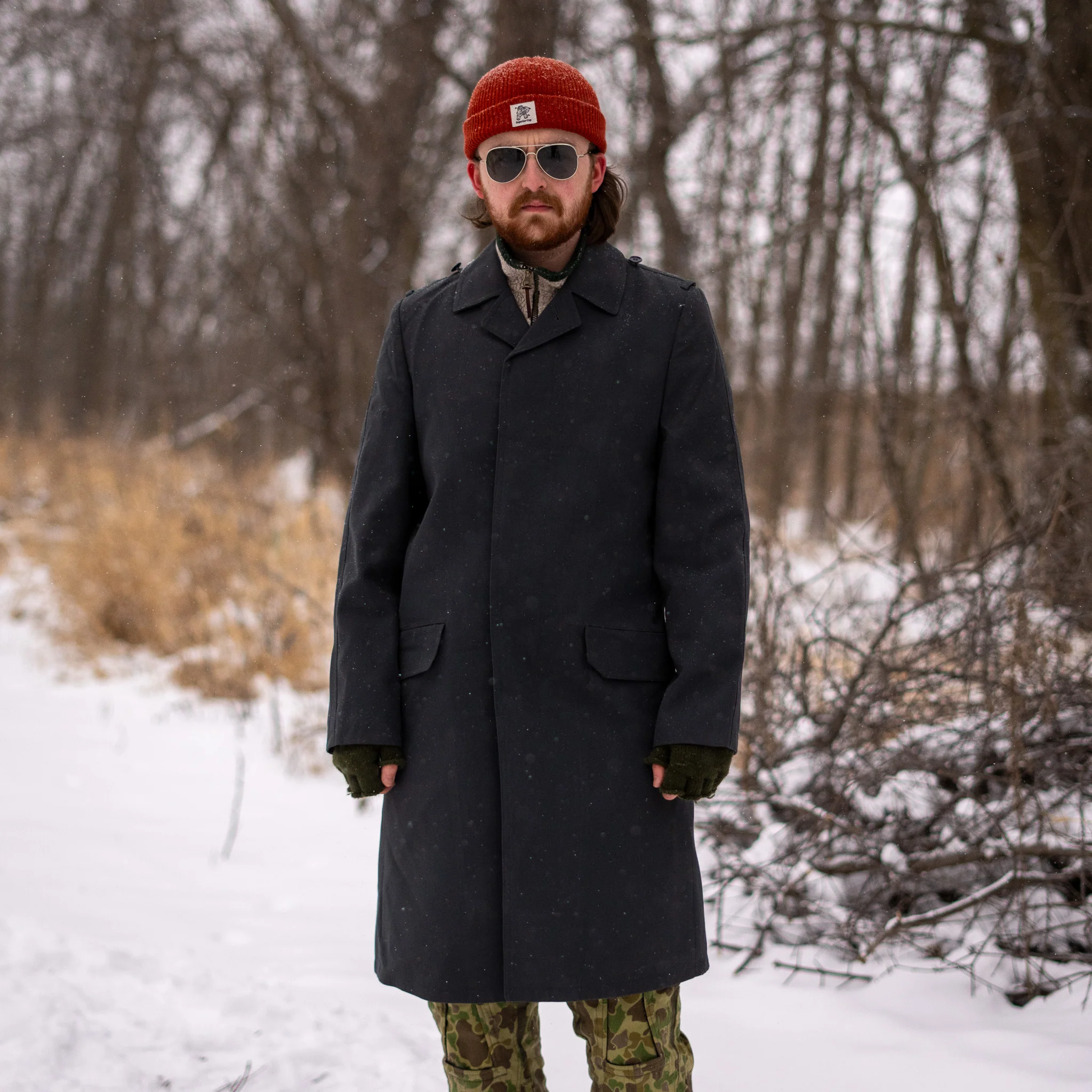 German Single-Breasted Overcoat w/Liner - Image 4
