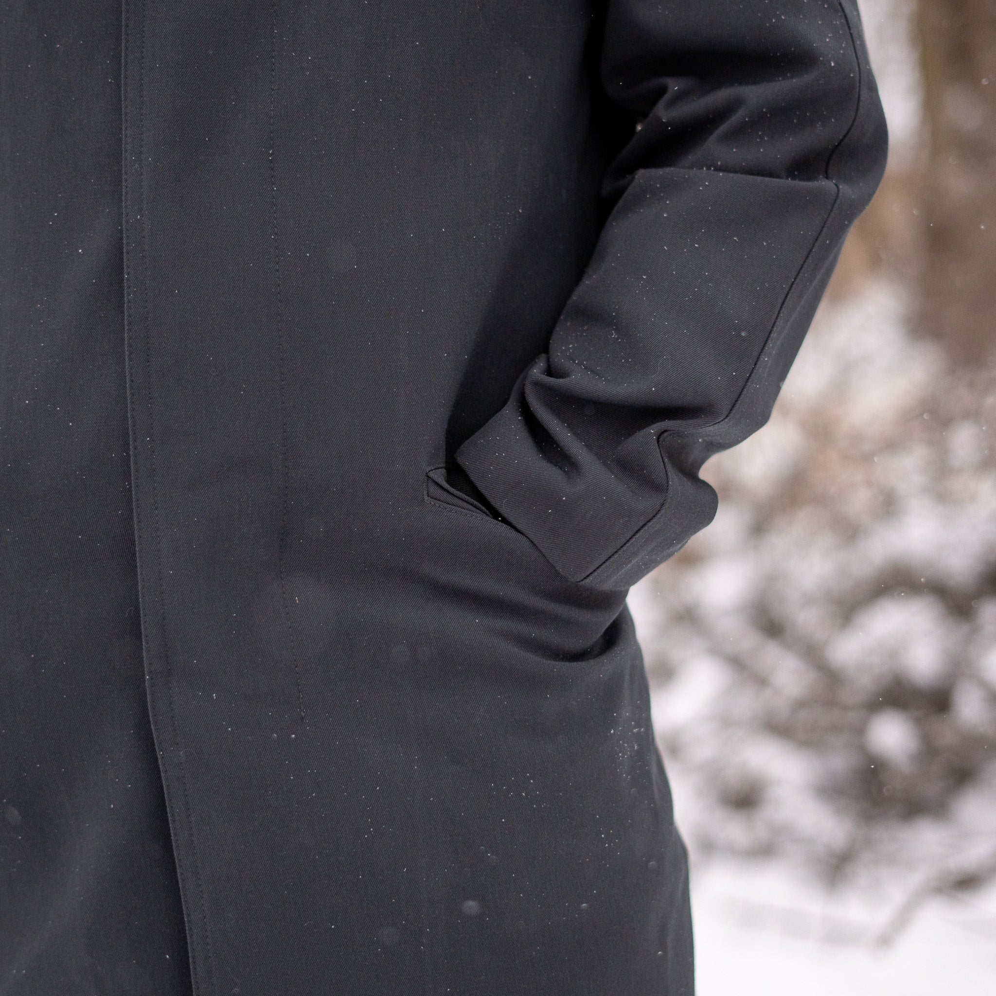 German Single-Breasted Overcoat w/Liner - Image 5