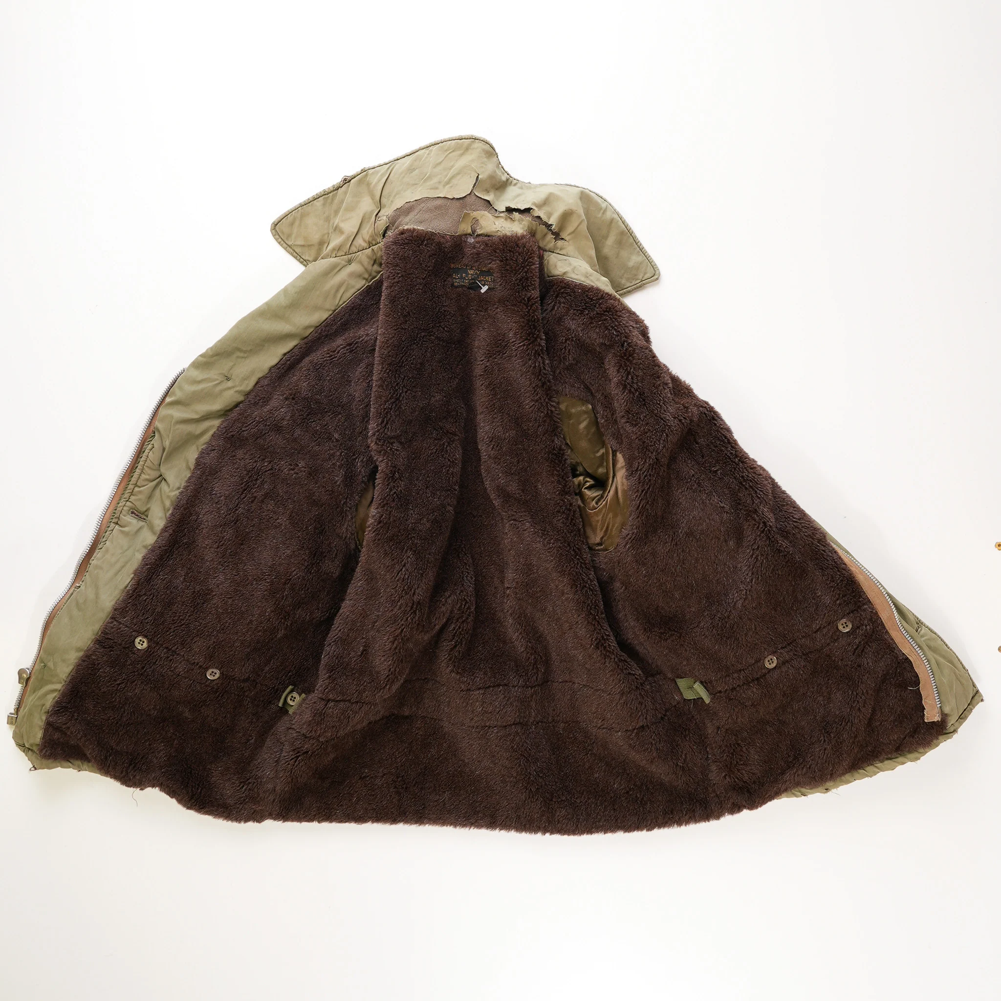 Grade 2 US Navy AL-1 Flight Jacket - Image 2