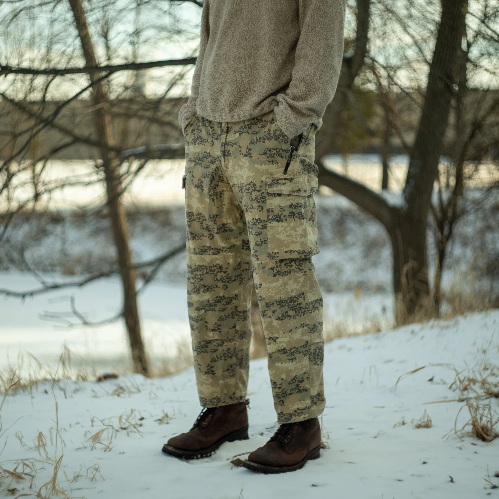 Grade 2 Austrian Tarndruck Neu Beige Field Pants - Image 3