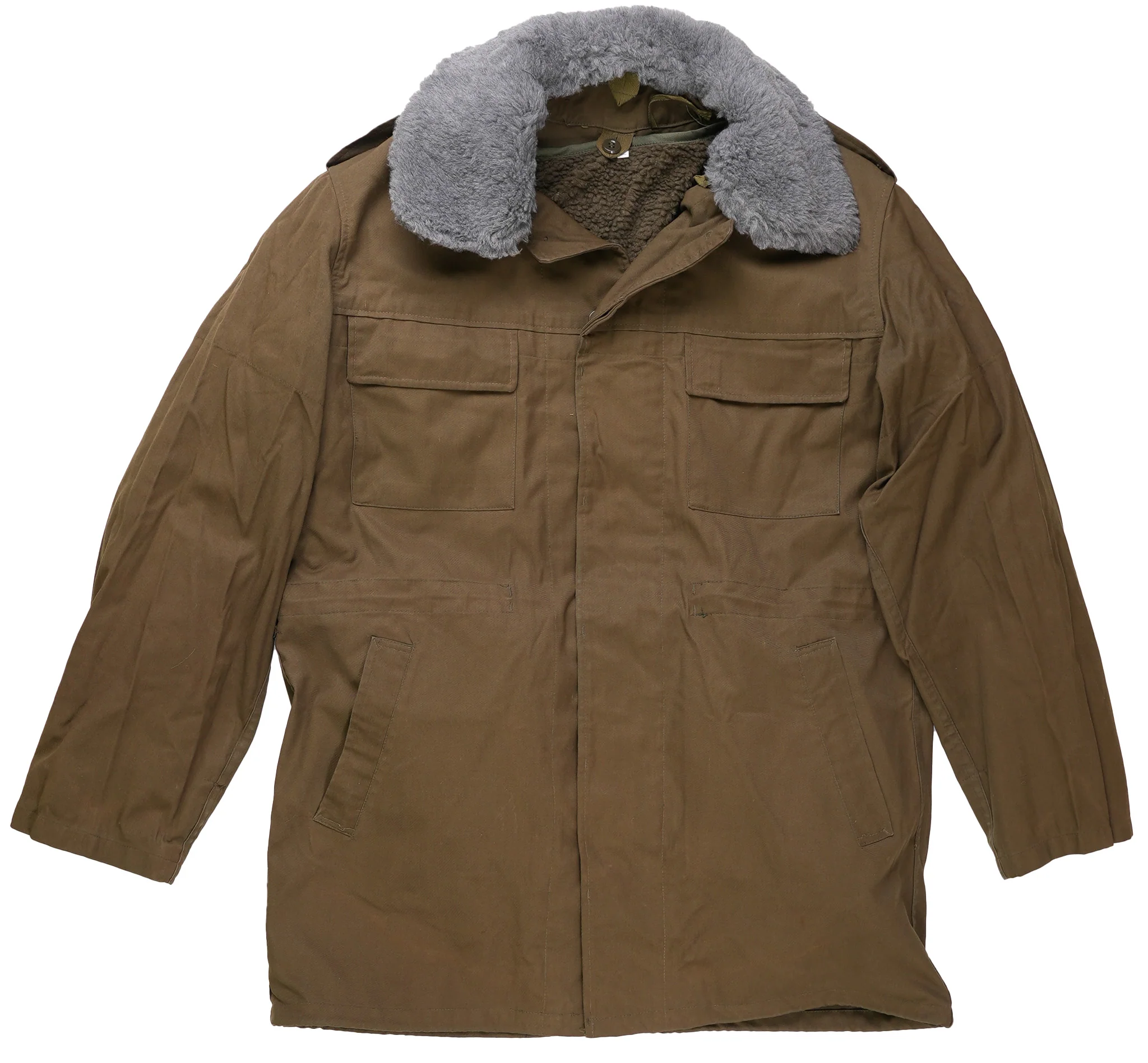 Grade 2 Czech M85 Parka W/Faux Fur Collar - Image 3