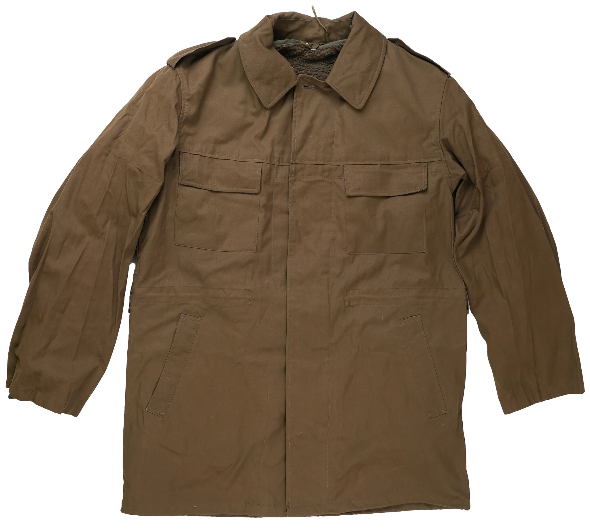 Issued Czech M85 Parka W/Liner & Faux Collar