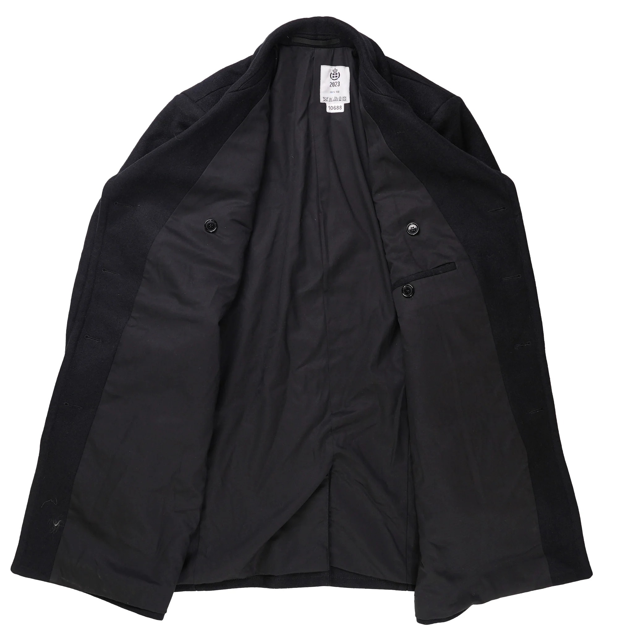 Issued Danish Wool Peacoat - Image 3