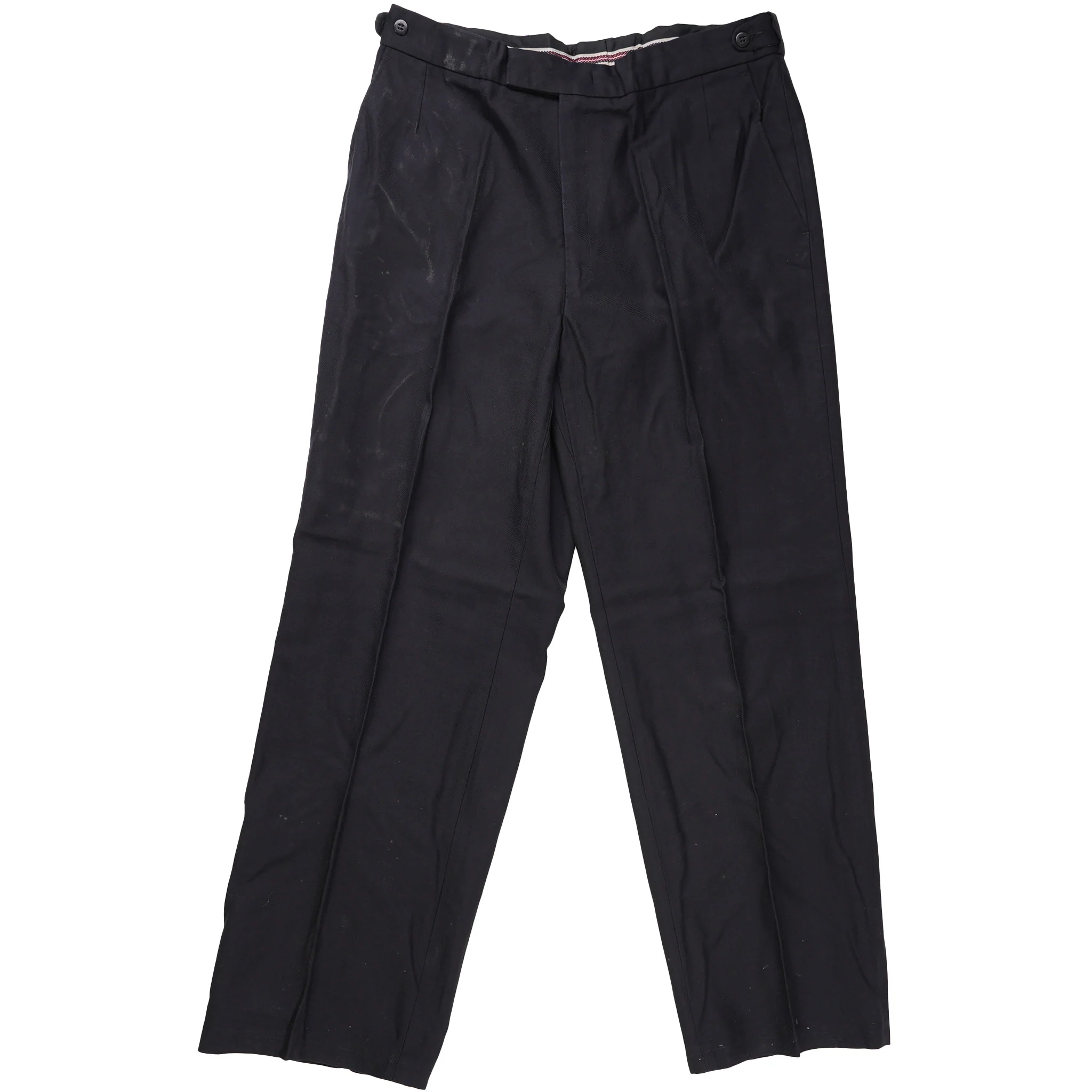 Issued Dutch Black Wool Trousers