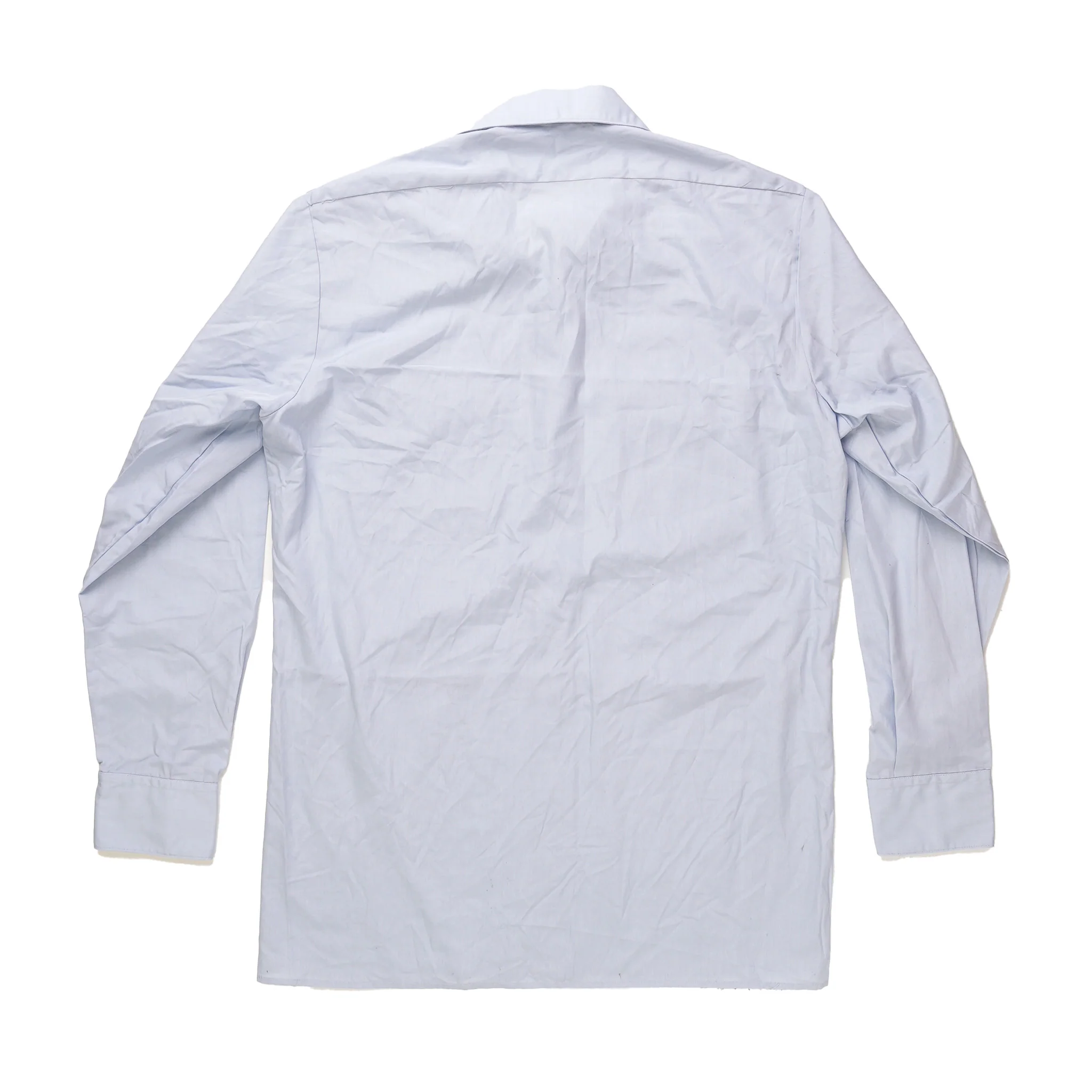 Issued German Blue Service Shirt - Image 2