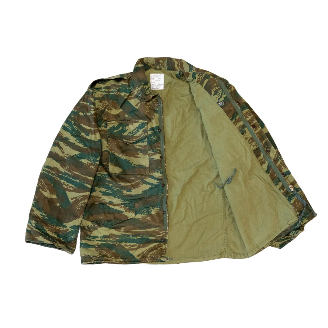 Issued Greek Lizard Camo M-65 Field Jacket - Image 8