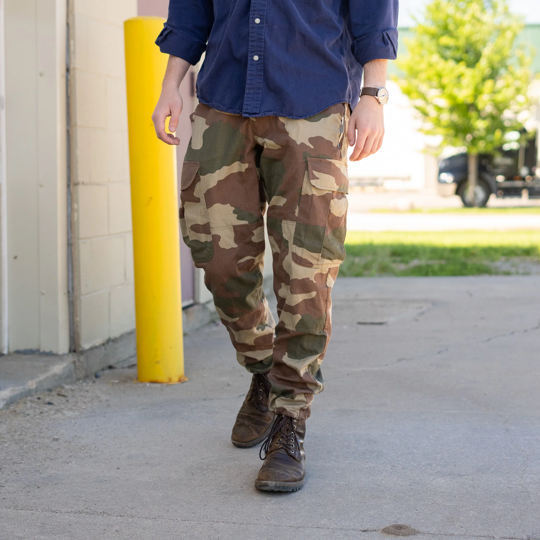 Issued Turkish Army Woodland Field Pants - Image 6