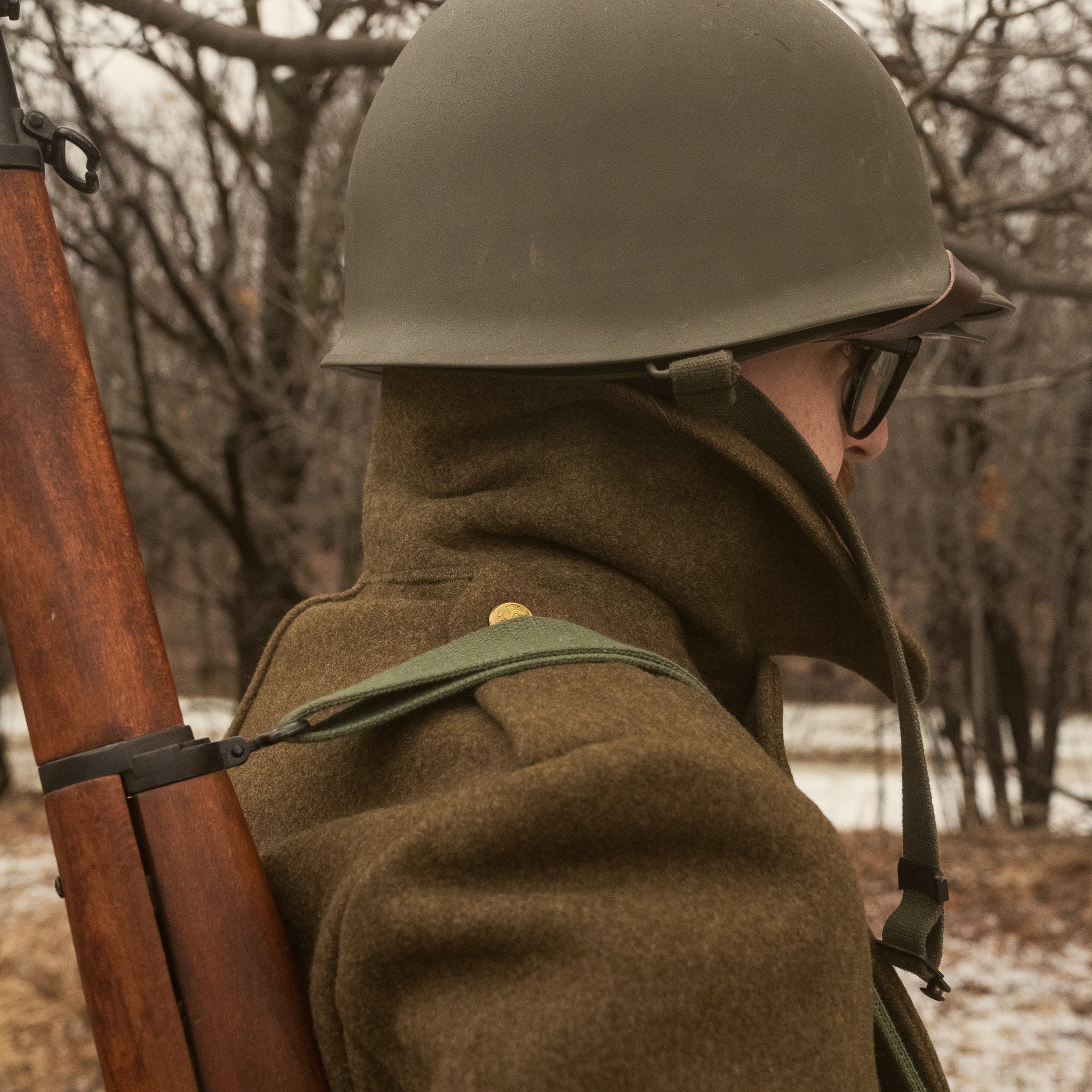 Issued US M1939 Wool Greatcoat - Image 7