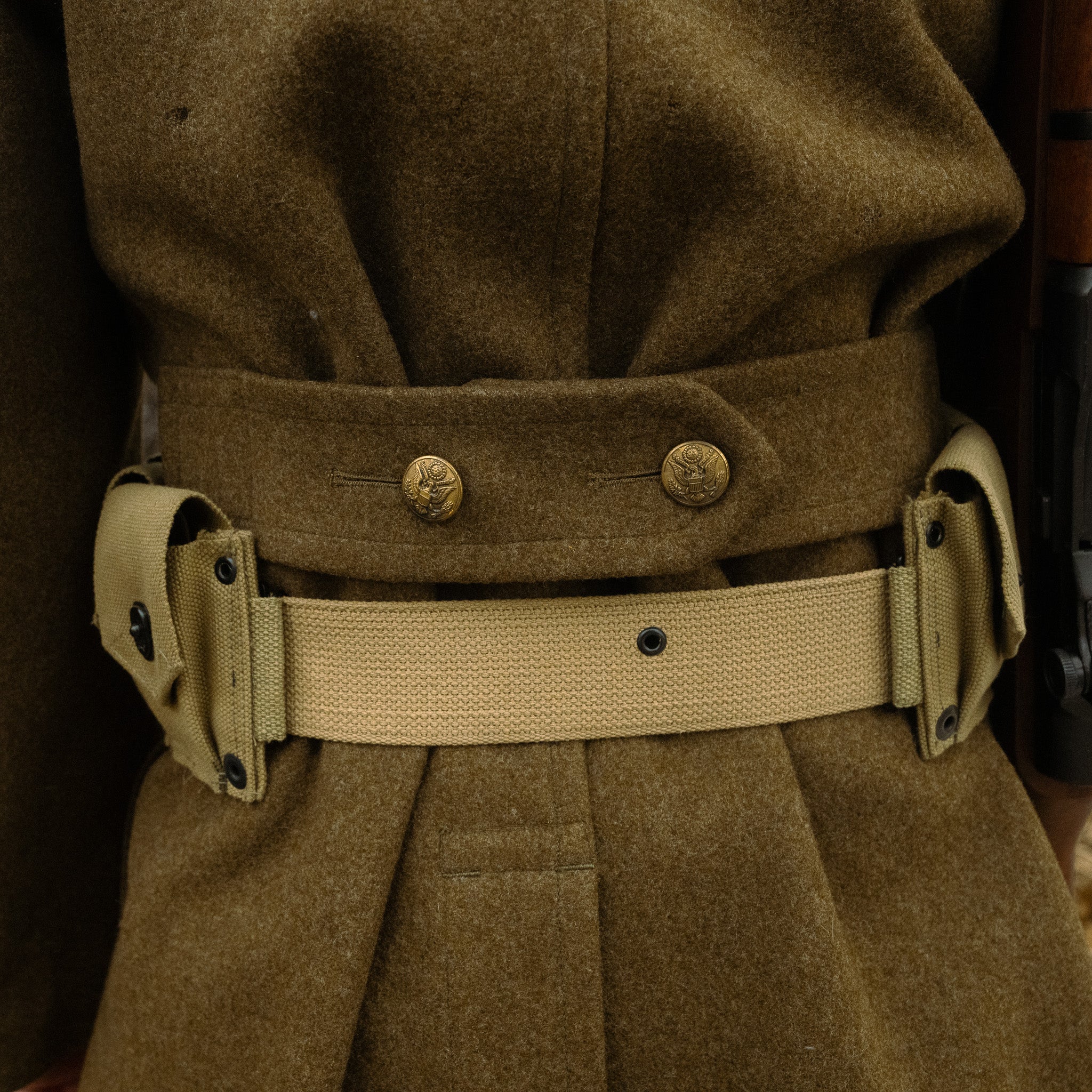 Issued US M1939 Wool Greatcoat - Image 9