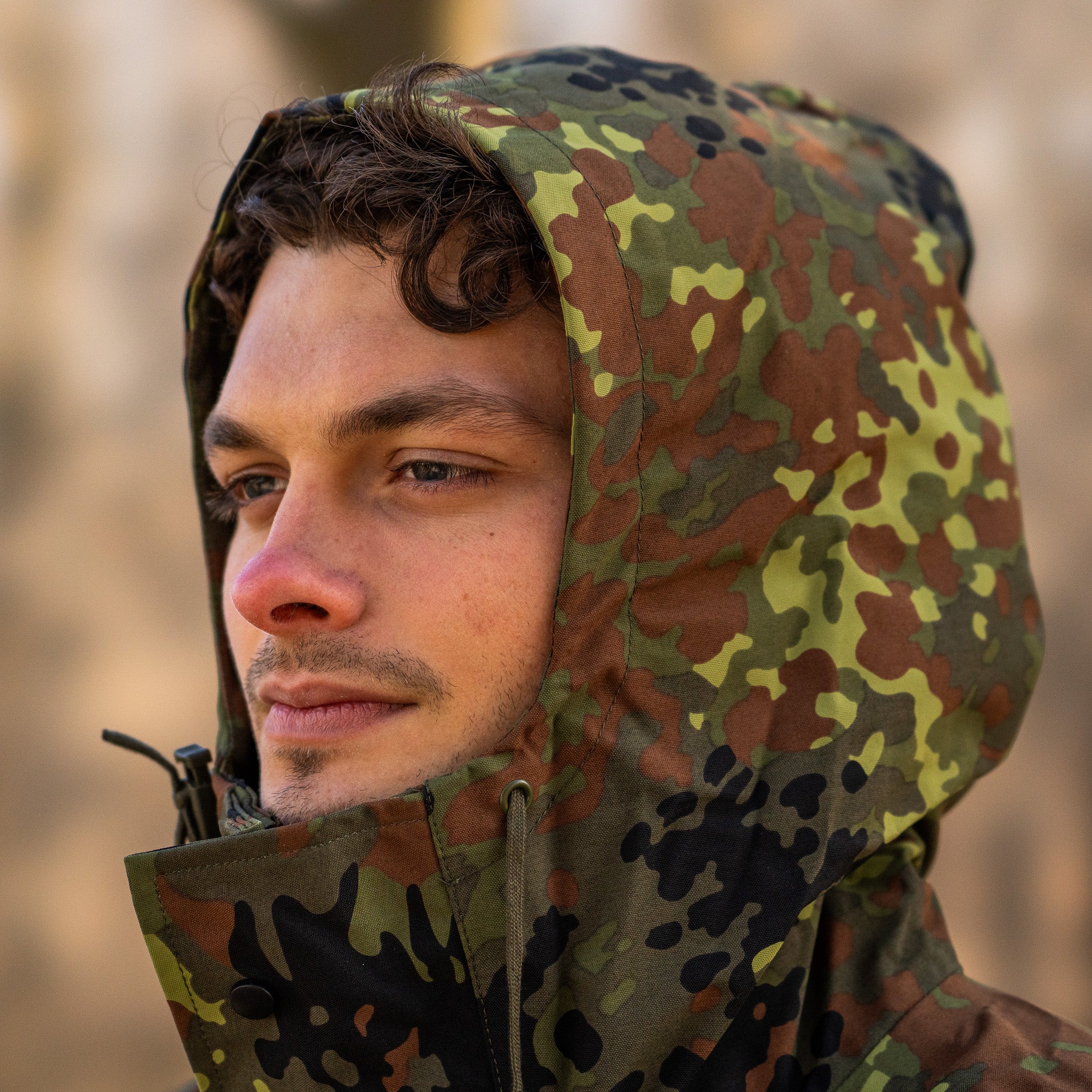 Mil-Tec Flecktarn Rain Jacket - Image 3