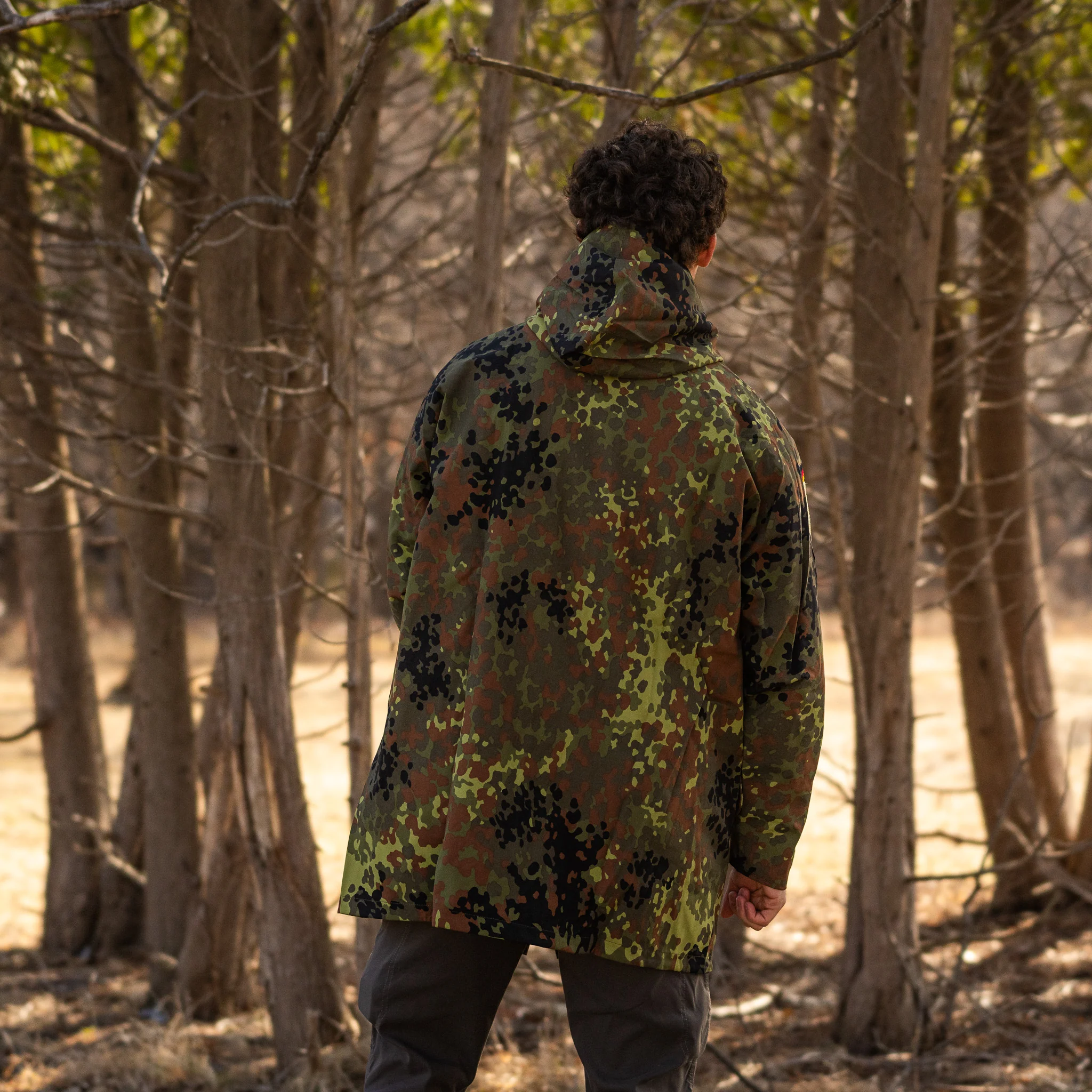 Mil-Tec Flecktarn Rain Jacket - Image 5