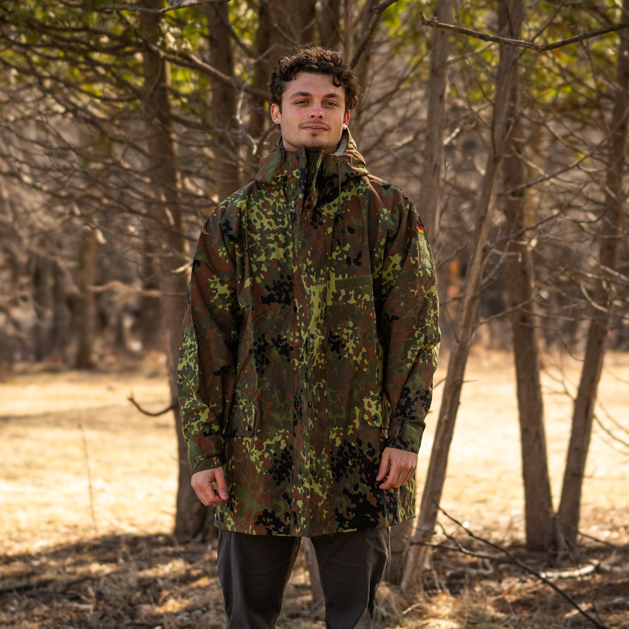 Mil-Tec Flecktarn Rain Jacket - Image 6