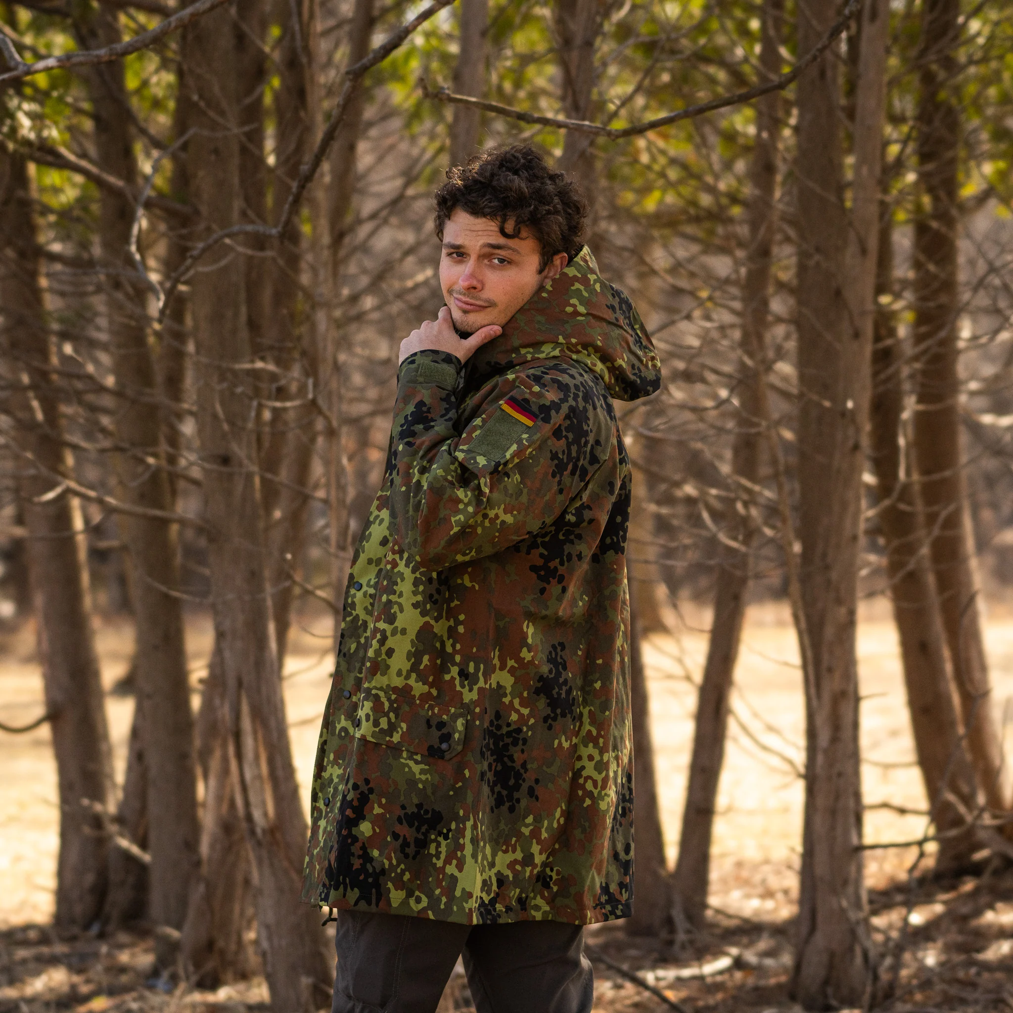 Mil-Tec Flecktarn Rain Jacket - Image 7