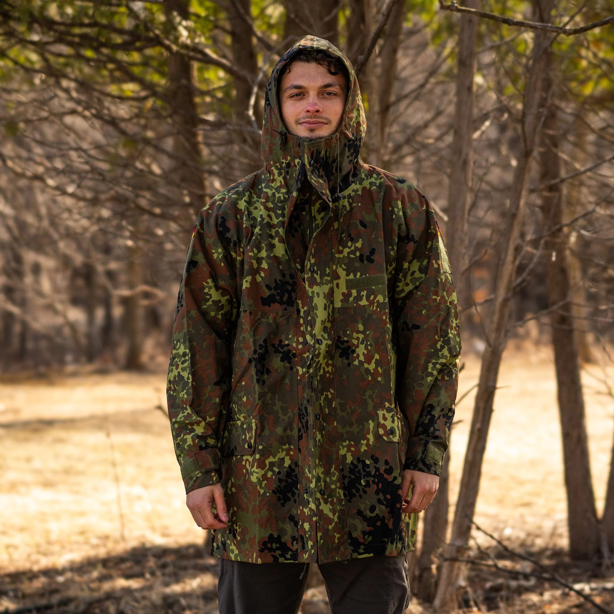 Mil-Tec Flecktarn Rain Jacket - Image 8