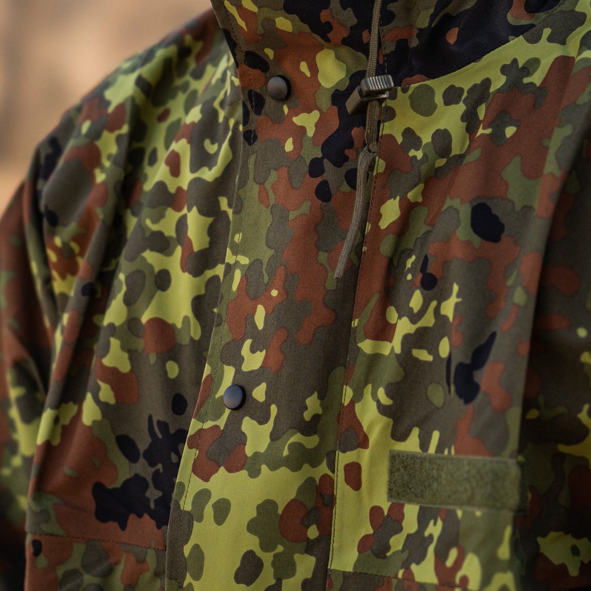 Mil-Tec Flecktarn Rain Jacket - Image 9