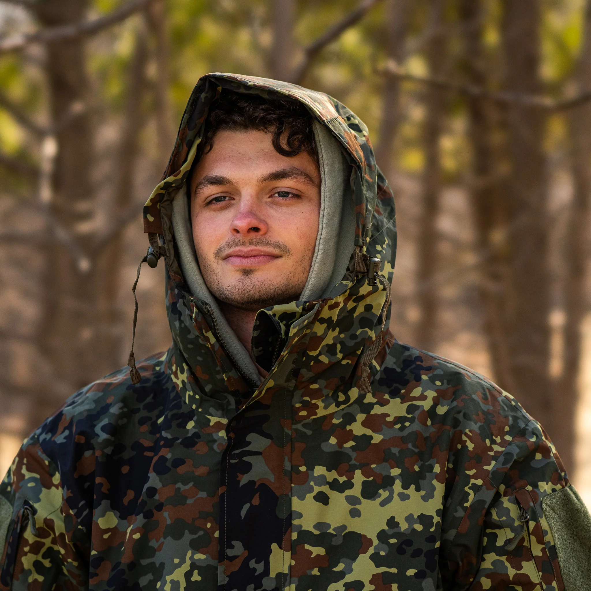 Mil-Tec Flecktarn Gen. II Trilaminate Wet Weather Jacket w/Fleece Liner - Image 7