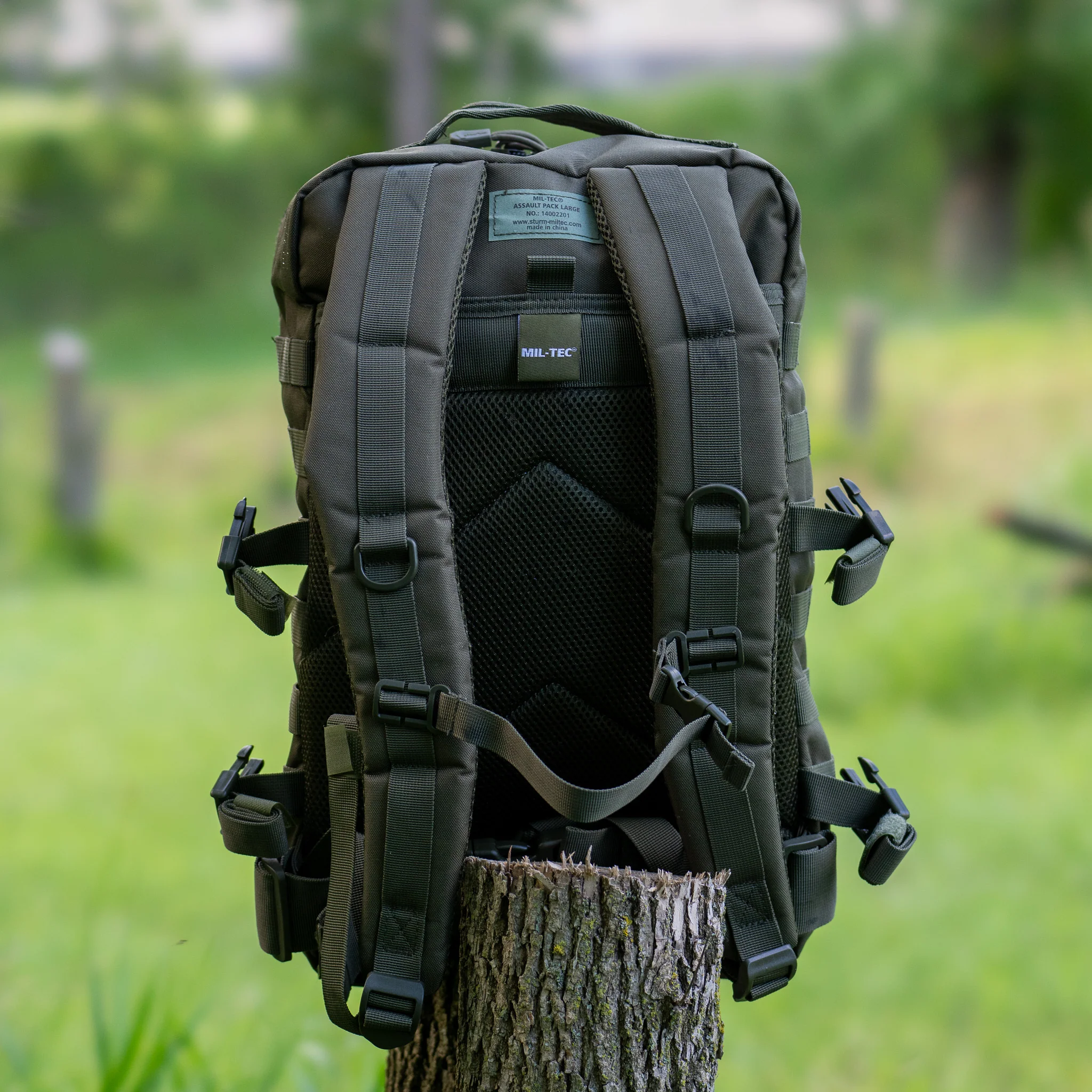 Mil-Tec OD Green 36L Large Assault Pack - Image 3