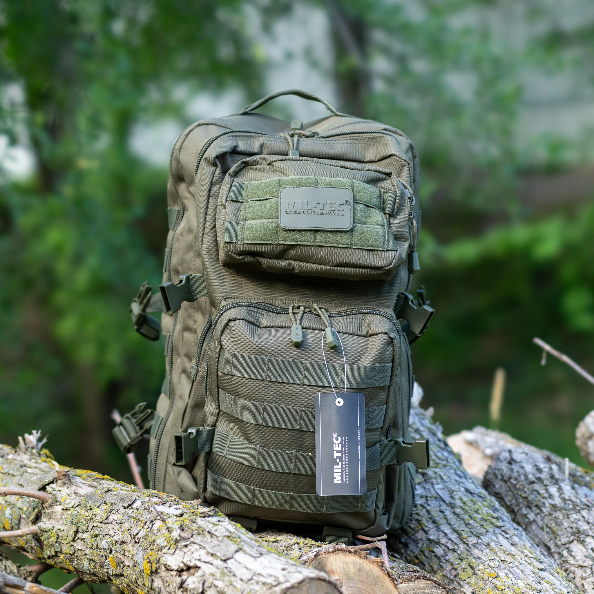 Mil-Tec OD Green 36L Large Assault Pack - Image 4