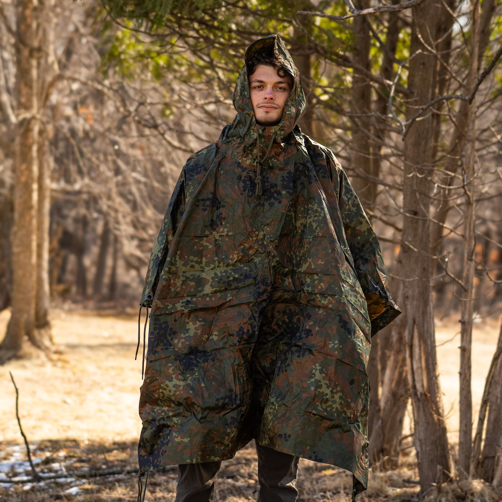 Mil-Tec Flecktarn Rain Poncho - Image 7