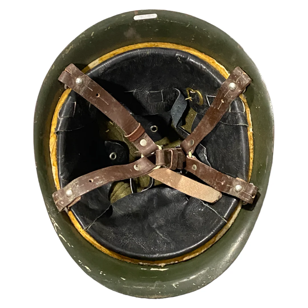 Issued Romanian M1973 Steel Helmet - Image 4