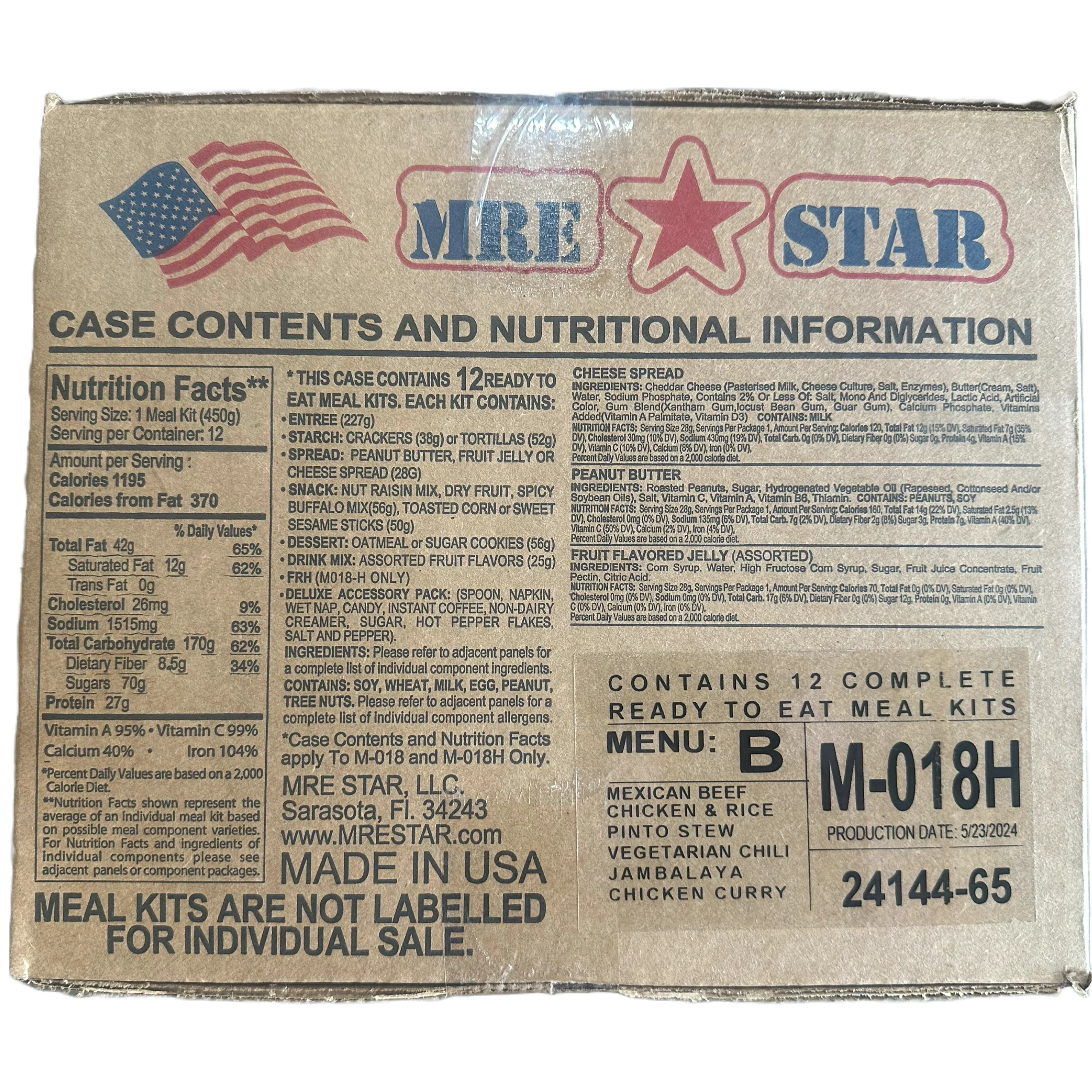 MRE Single Meal Pack - Image 4
