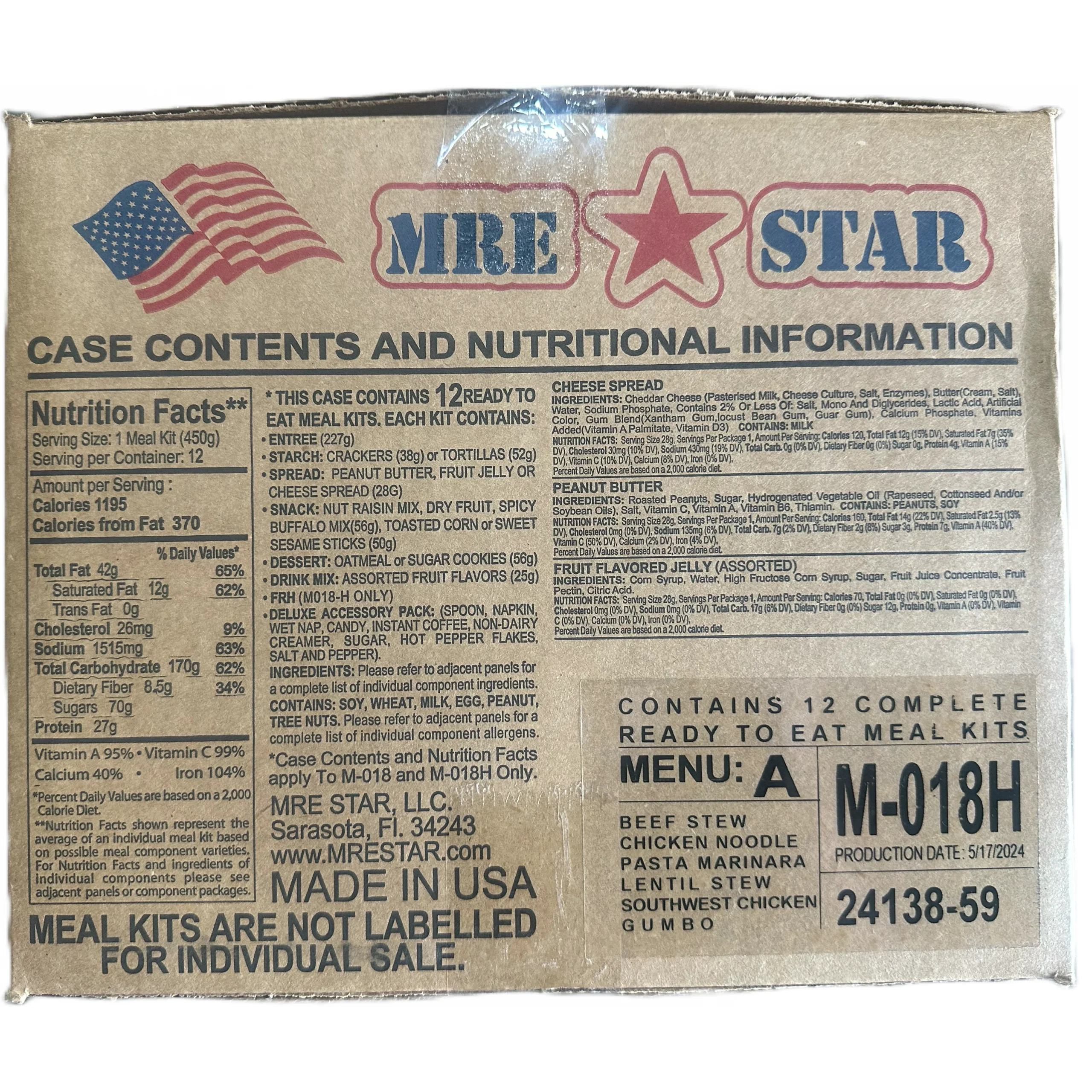 MRE Single Meal Pack - Image 5