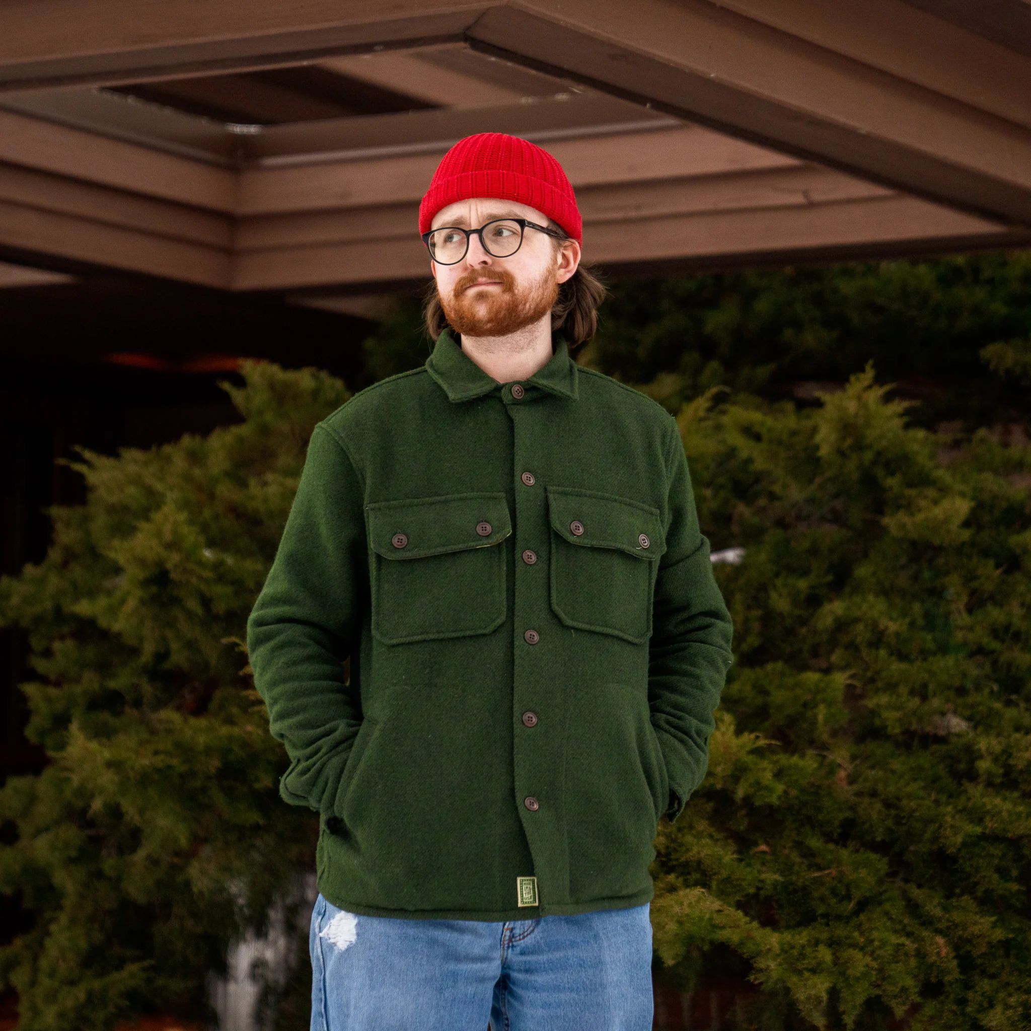 The 22/85 Wool Shirt Jacket - Image 8