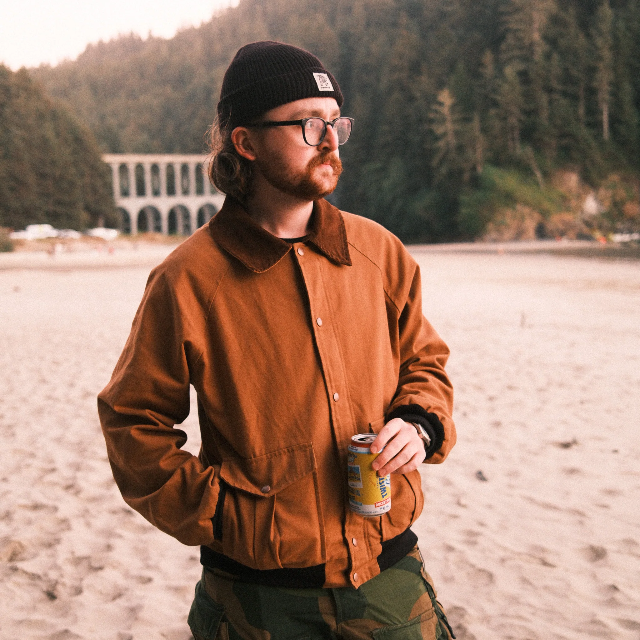 The McGrath Bomber Jacket - Solid Colors - Image 11