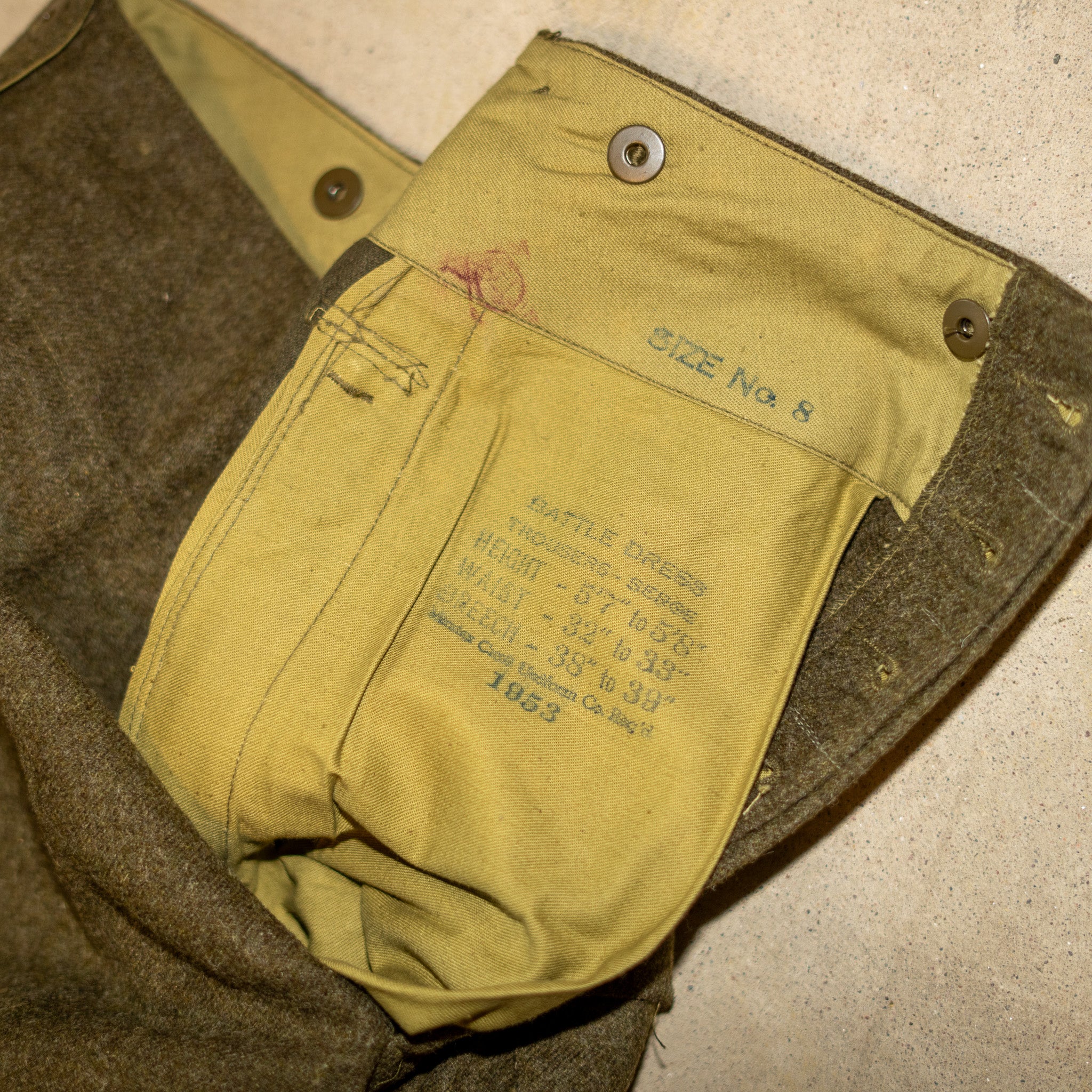 Unissued Canadian Pattern 1949 Battledress Trousers - Image 5