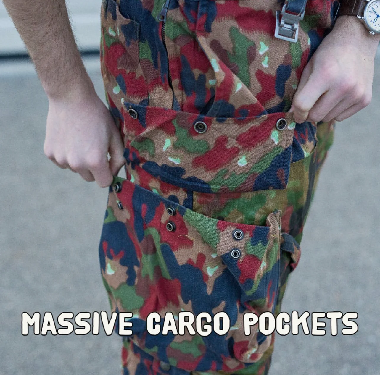 Grade 2 TAZ 57 Alpenflage Field Pants w/ Suspenders - Image 8