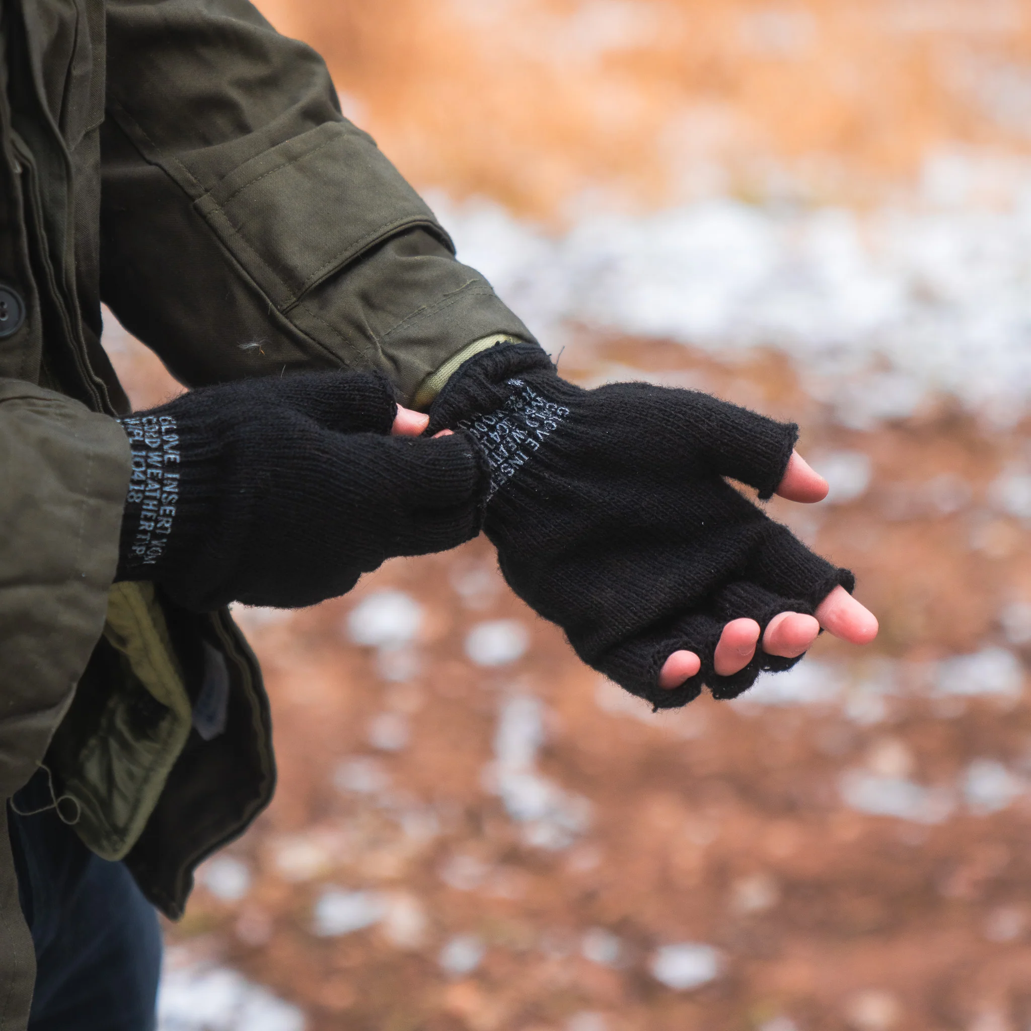 USGI Fingerless Gloves - Image 5