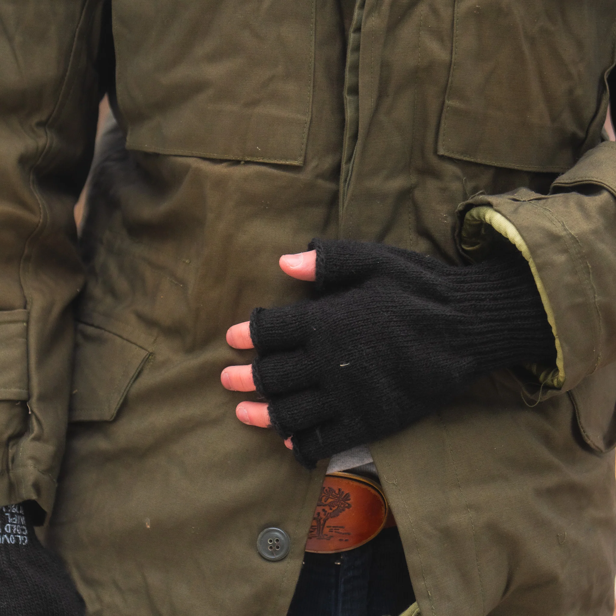 USGI Fingerless Gloves - Image 6