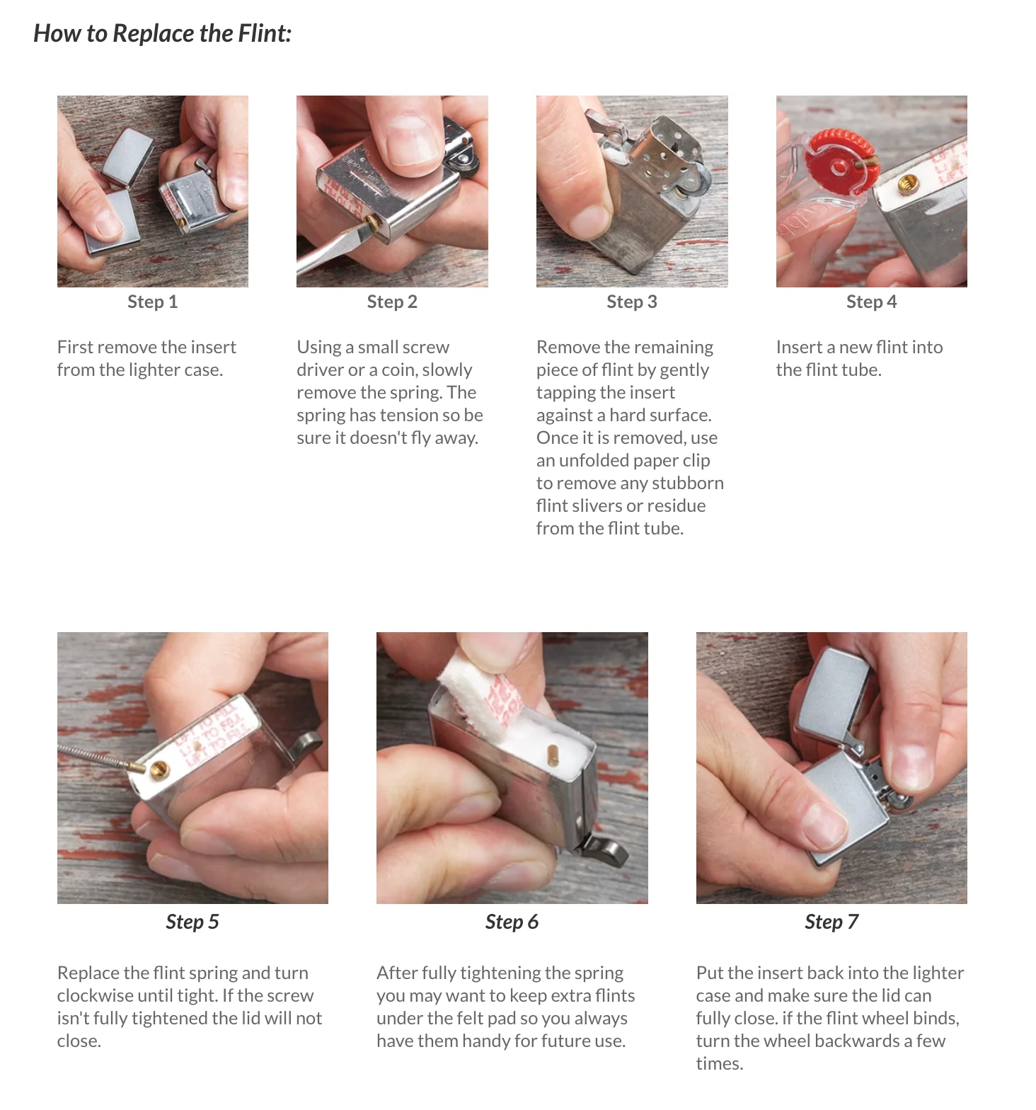 Zippo Lighter All-In-One Kit - Image 5